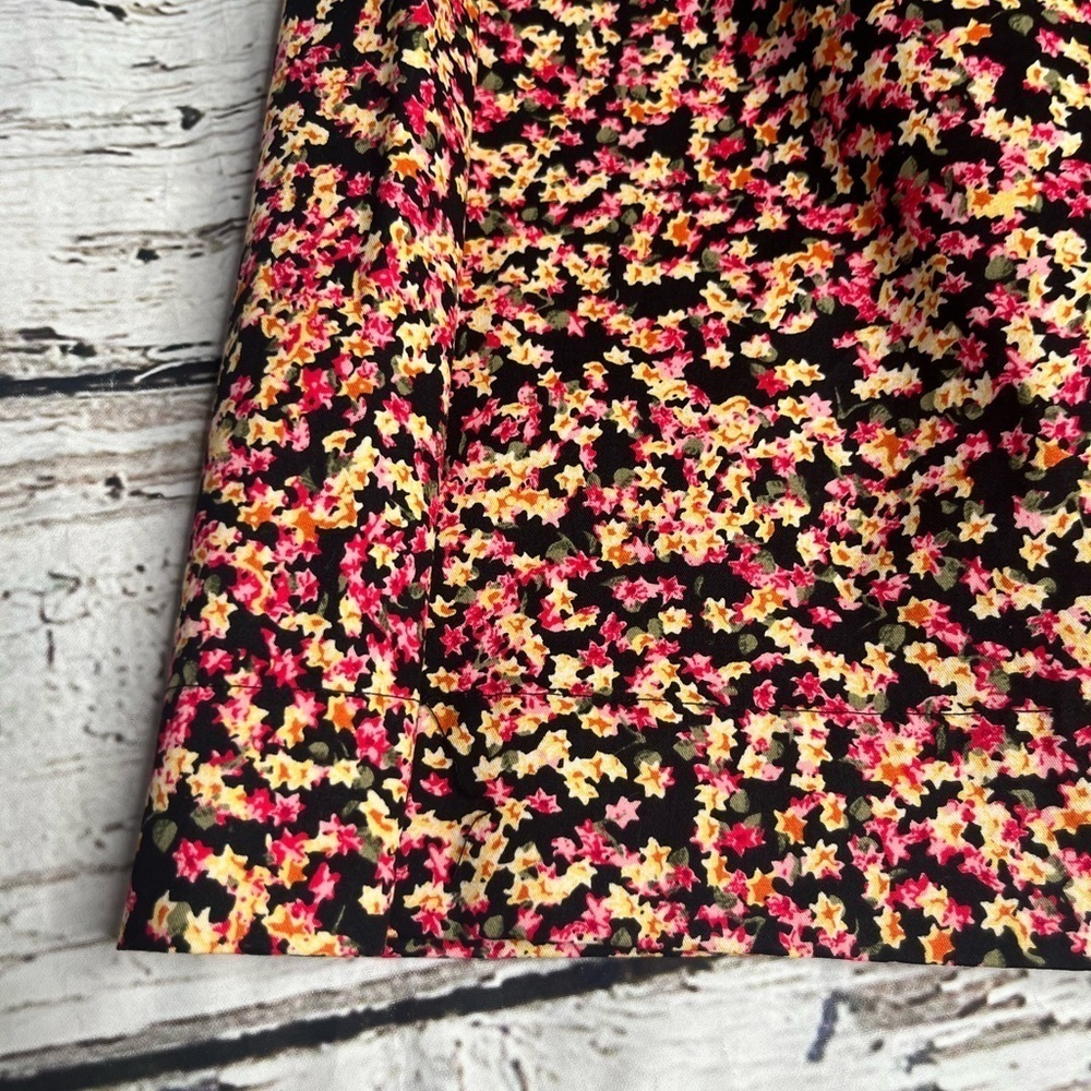 H&M Floral Print Midi Skirt Size 8 - Picture 4 of 10